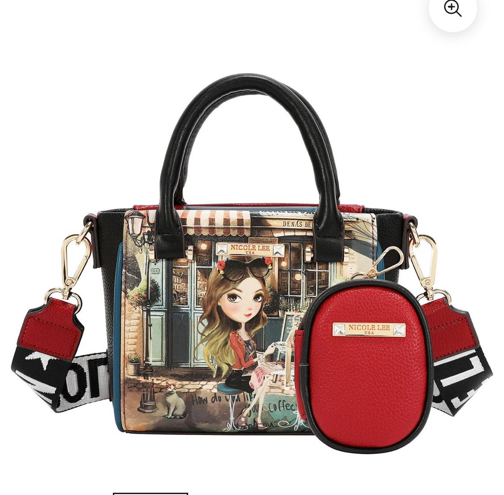 BOLSO PEQUEÑO NICOLE LEE USA ( VIRTUAL FRIEND)