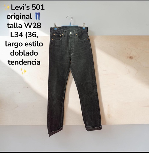 Levi's 501! ORIGINAL 👖(TALLA W28 L34)