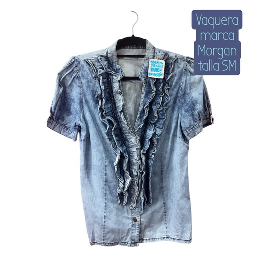 Vaquera en perfecto estado, marca Morgan talla SM 